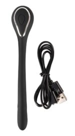 Wibrujący penis plug – giętki - obrazek 8