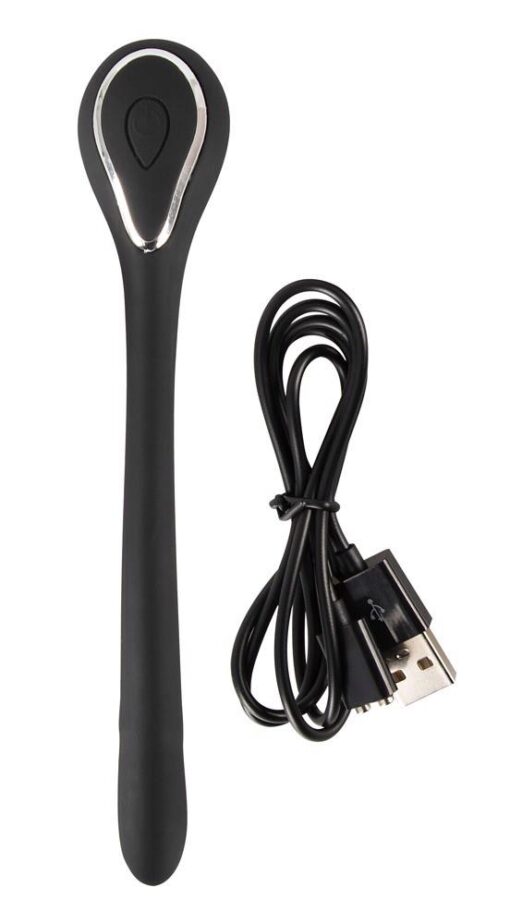 Wibrujący penis plug – giętki - obrazek 8