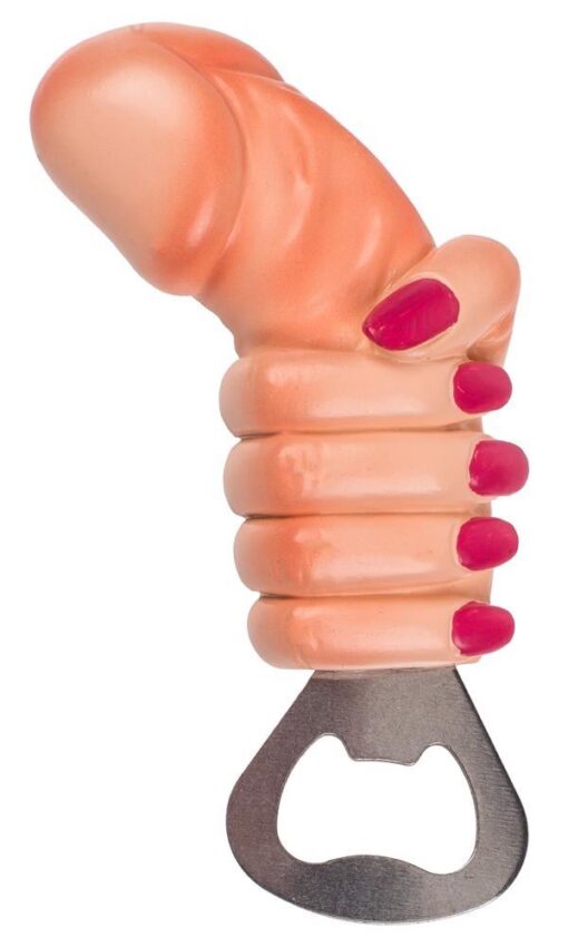 Otwieracz do butelek – penis, metalowy - obrazek 2