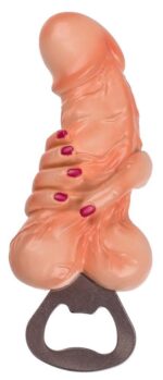 Otwieracz do butelek – penis, metalowy - obrazek 3