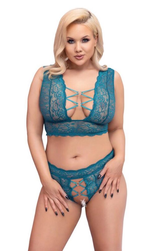 Bra set teal 2xl - obrazek 3