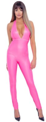 Jumpsuit hot pink m - obrazek 2