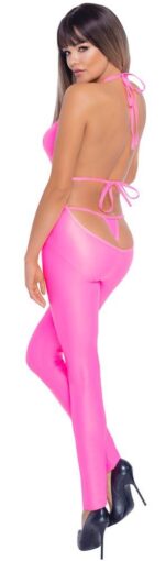 Jumpsuit hot pink m - obrazek 6