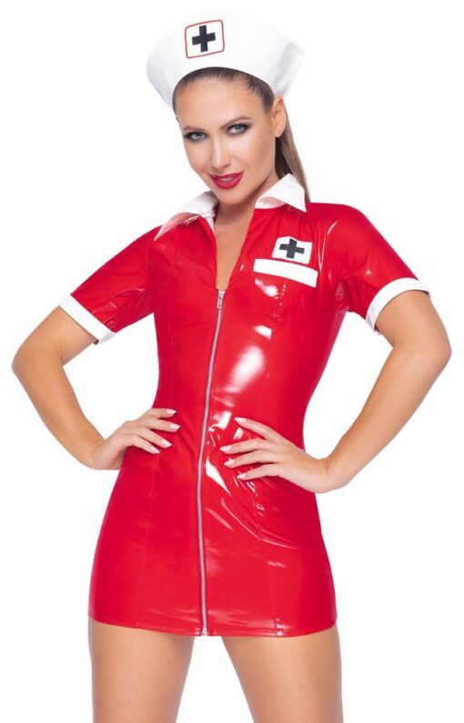Vinyl nurse red m - obrazek 3