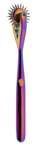 Podwójne koło pinwheel – tęczowe - obrazek 3