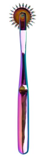 Podwójne koło pinwheel – tęczowe - obrazek 4
