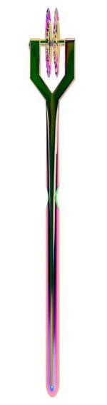 Podwójne koło pinwheel – tęczowe - obrazek 5