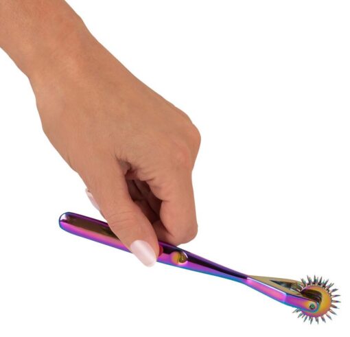 Podwójne koło pinwheel – tęczowe - obrazek 7