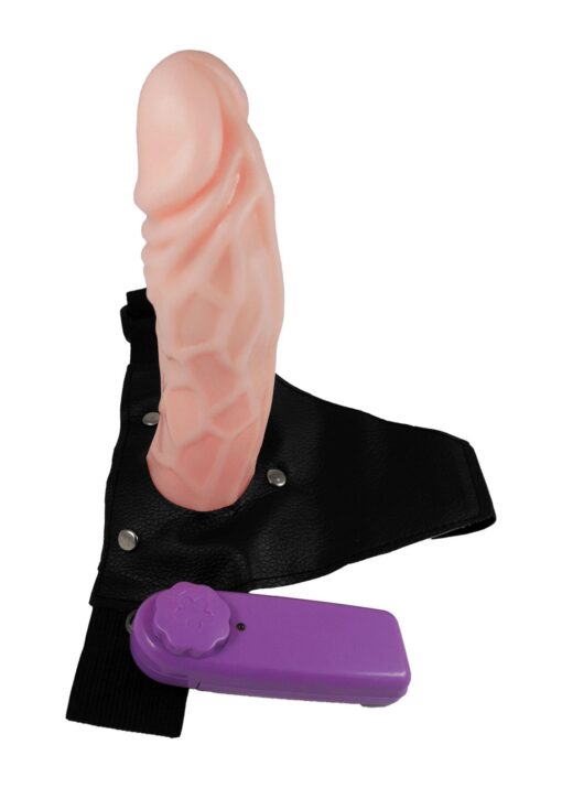 Proteza – hollow strap-on Adrian, wibrująca - obrazek 6