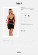 Koszulka i stringi MADERRIS – M/L - obrazek 7