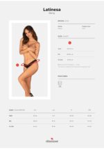 Stringi otwarte LATINESA – erotyczne – M/L - obrazek 9