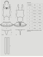 Kostium HOUSEMAID – 5 części – L/XL - obrazek 8