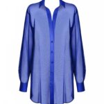 Obsessive Stellya babydoll niebieska koszulka nocna XS/S