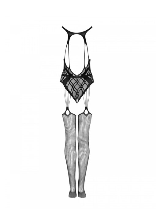 Bielizna-bodystocking g324 czarny s/m/l - obrazek 6