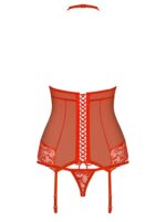 Bielizna-838-cor-3 gorset i stringi l/xl - obrazek 6