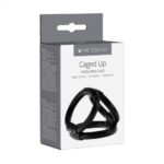 Pierścień – Me You Us Caged Up – klatka na penisa – czarna - obrazek 2
