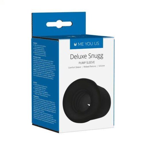 Me you us deluxe snug pump sleeve black - obrazek 3