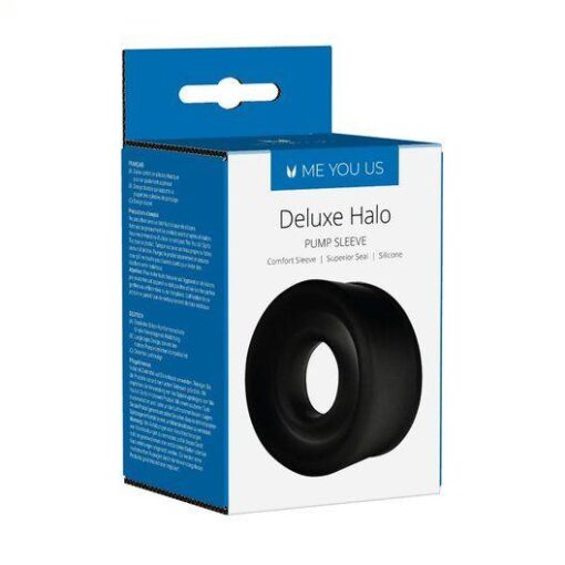 Me you us deluxe halo pump sleeve black - obrazek 3
