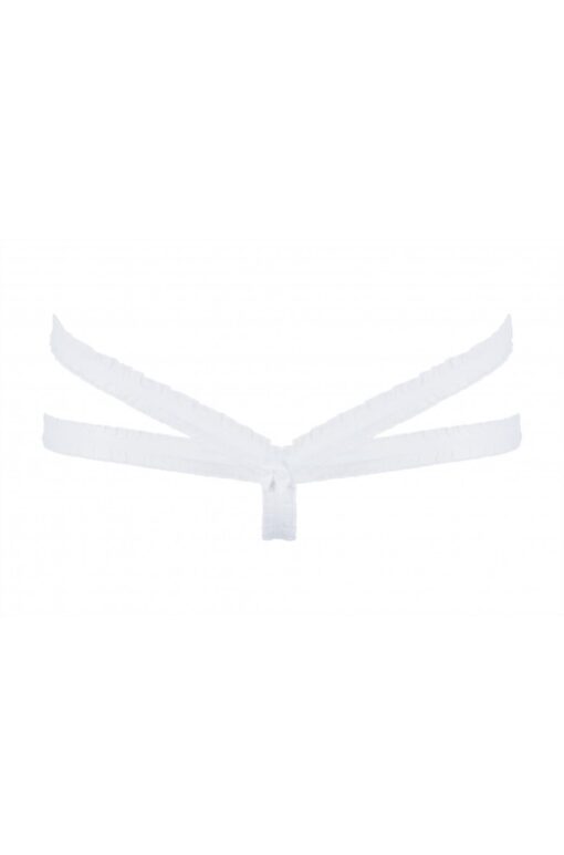 Bielizna-light up stringi s white - obrazek 3