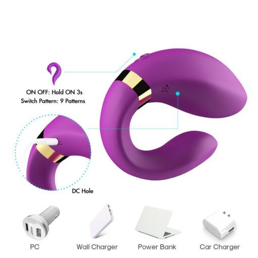 Crescent – wibrator fioletowy - obrazek 9