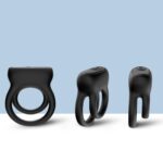 Stymulator – Dualo czarny, 9 funkcji wibracji - obrazek 3
