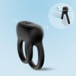 Stymulator – Dualo czarny, 9 funkcji wibracji - obrazek 9
