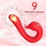 Wibrator Swan – czerwony – 9 funkcji - obrazek 11