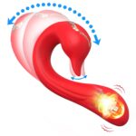 Wibrator Swan – czerwony – 9 funkcji - obrazek 5