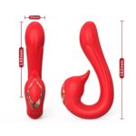 Wibrator Swan – czerwony – 9 funkcji - obrazek 7