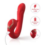 Wibrator Swan – czerwony – 9 funkcji - obrazek 8