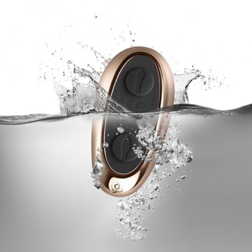 Rocks-Off Petite Sensations Discover – wibrujący plug analny, czarny - obrazek 3