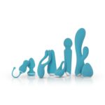 Wibrująca zatyczka analna san rafael — azul - obrazek 10