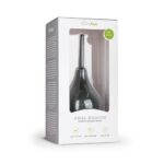 Czarna gruszka analna Easytoys medium - obrazek 2
