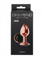 Plug-butt plug diamond jet shine s rose gold - obrazek 5