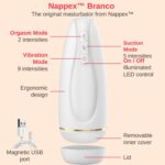 Masturbator - nappex™ branco white - premium mastubators (10 languages) - obrazek 11
