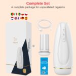 Masturbator - nappex™ branco white - premium mastubators (10 languages) - obrazek 5