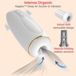 Masturbator - nappex™ branco white - premium mastubators (10 languages) - obrazek 8