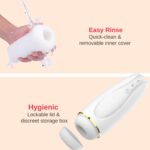 Masturbator - nappex™ branco white - premium mastubators (10 languages) - obrazek 9