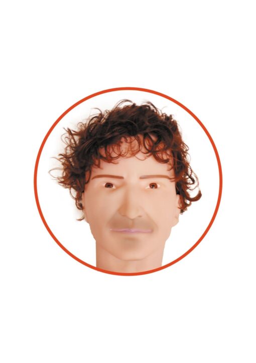 Lalka erotyczna - Dennis 3D - wibrująca - obrazek 4
