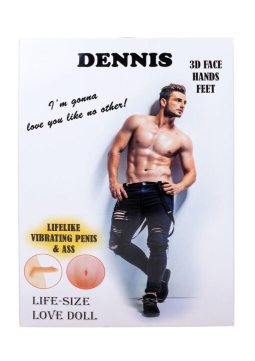 Lalka erotyczna - Dennis 3D - wibrująca - obrazek 10