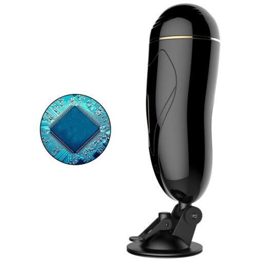 Masturbator – Vibrating Masturbation Cup USB 7 + Interactive Function / Talk Mode – masturbator z funkcją dźwięku i interaktywną wibracją - obrazek 11