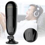Masturbator – Vibrating Masturbation Cup USB 7 + Interactive Function / Talk Mode – masturbator z funkcją dźwięku i interaktywną wibracją - obrazek 9