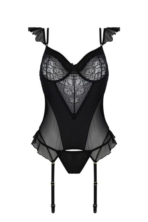 Kitasana corset black xxl/xxxl - casmir - obrazek 3