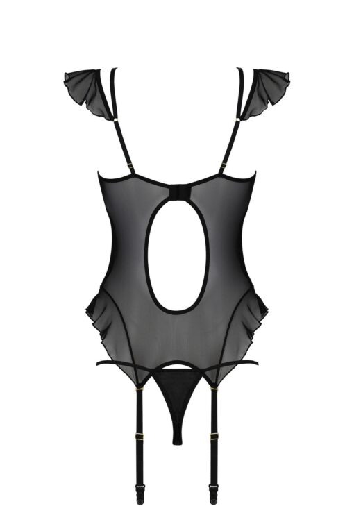 Kitasana corset black xxl/xxxl - casmir - obrazek 4