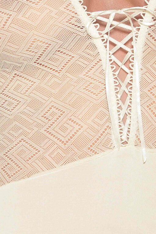 Bielizna-creda corset cream xxl/xxxl - casmir - obrazek 3