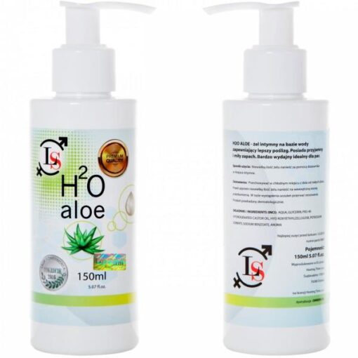 Żel H2O Aloe – nawilżający żel intymny z aloesem, 150 ml - obrazek 2