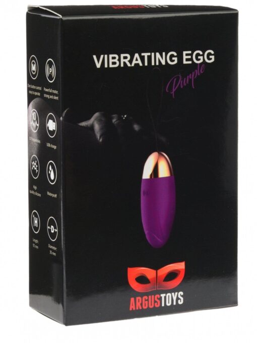 Vibrating egg purple - obrazek 2