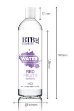 BTB lubrykant na bazie wody o smaku czerwonych owoców 250 ml - obrazek 3