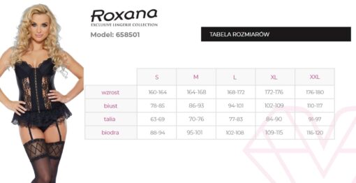 Gorset i stringi 6585 m - obrazek 4