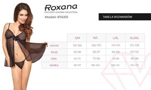 Koszulka i stringi 6741 xxl - obrazek 4